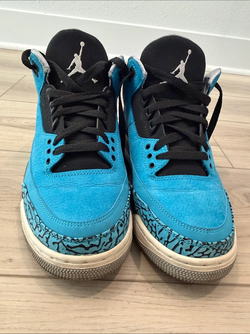 Jordan 3 Men’s Sneakers — Blue/Black